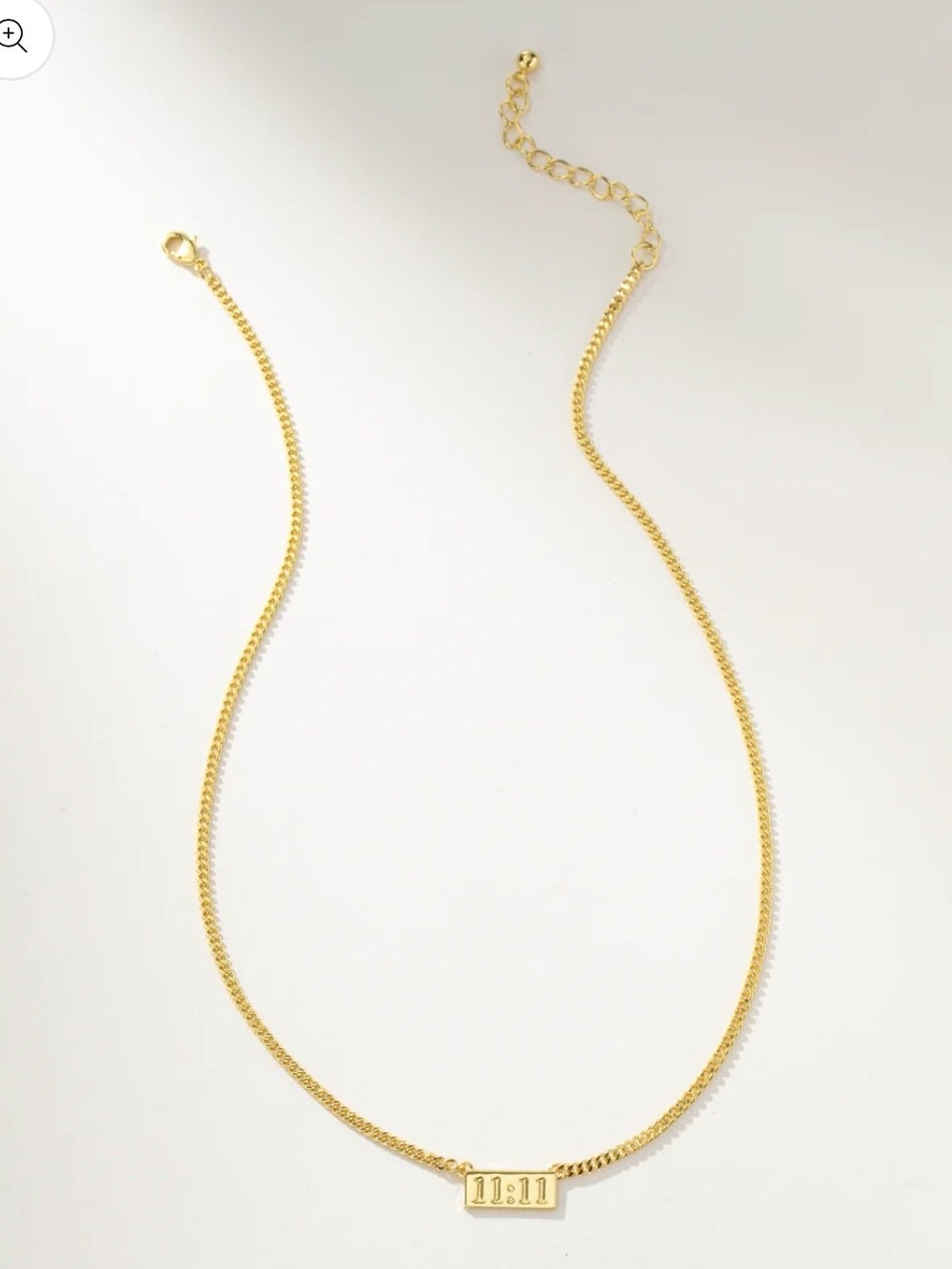 Uncommon James Gold 11:11 Bar Necklace - Women's Jewelry
